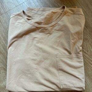 Lululemon shirt - Size M - Tan - Used (see pics)
